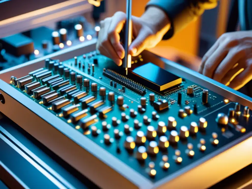 Arte y tecnología se fusionan en la construcción de instrumentos digitales para géneros específicos en un taller de alta tecnología