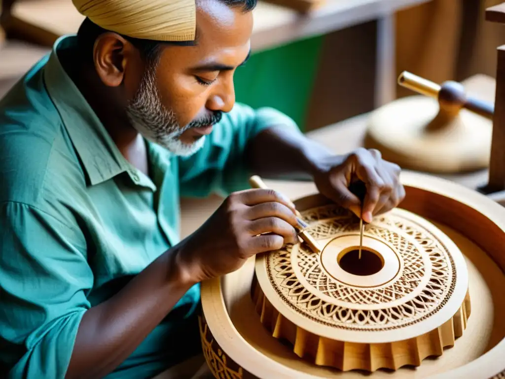 Artesanos crean instrumentos musicales a mano, fusionando tradición y globalización en la fabricación