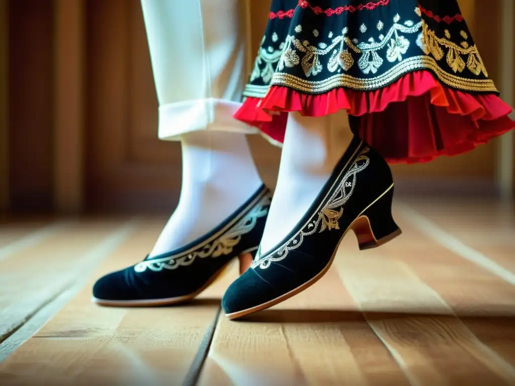 Un detalle de castañuelas españolas tradicionales, resaltando su artesanía y textura