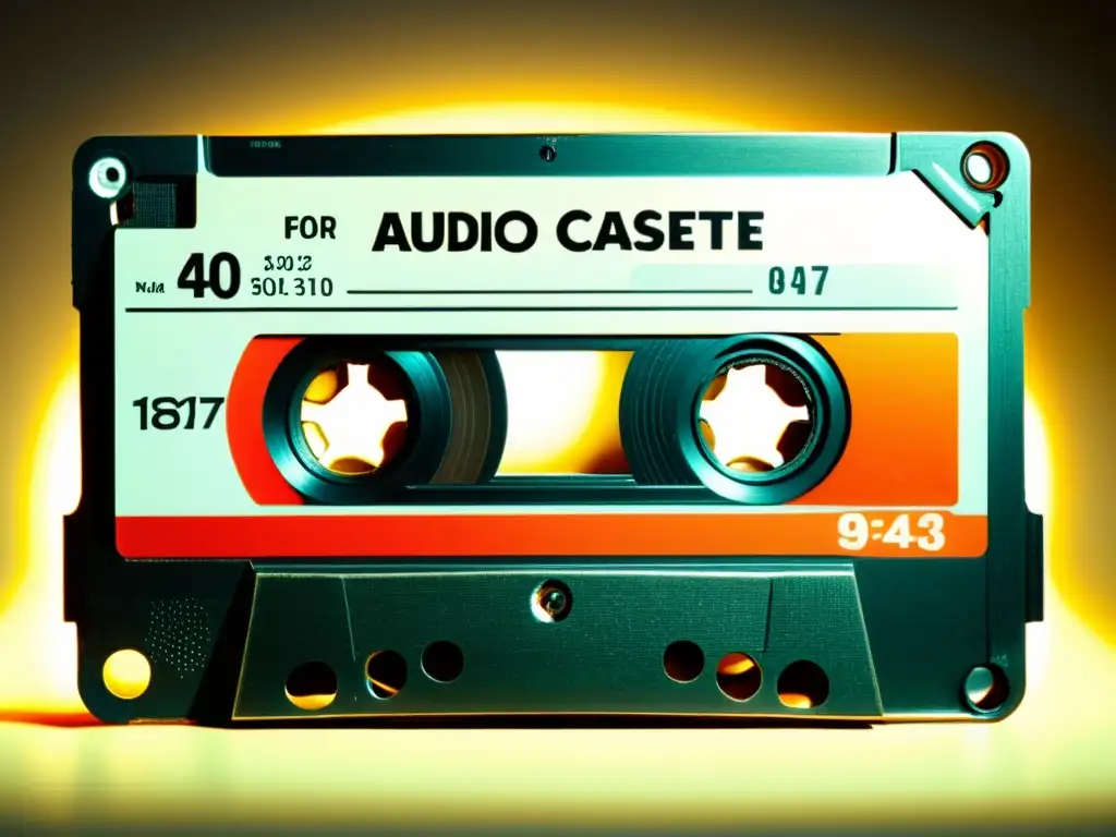 Detalles de una antigua cinta de cassette revelan señales de deterioro en las grabaciones