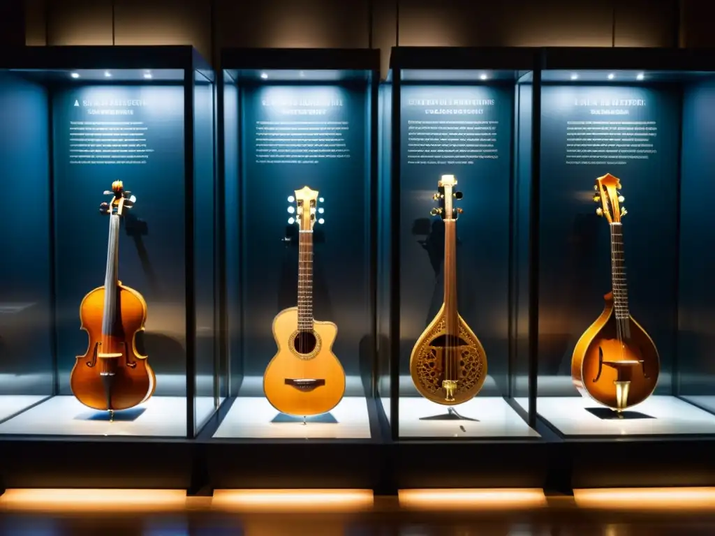 Una exhibición impresionante de instrumentos musicales extintos de diversas culturas