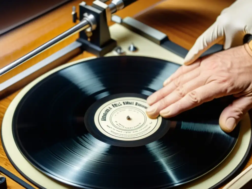 Restauración experta de vinilo: detalle y precisión Restauración experta de vinilo, eliminando errores comunes para preservar la calidad de grabaciones antiguas