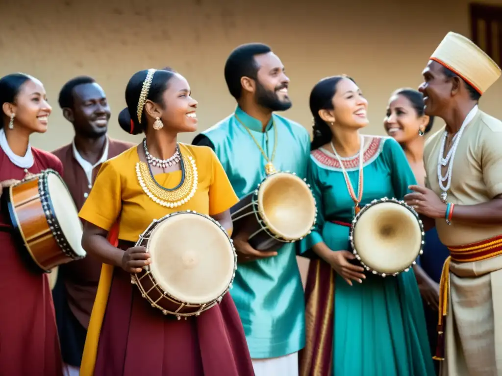 Grupo cultural participa en emotiva música religiosa, reflejando identidad y pasión