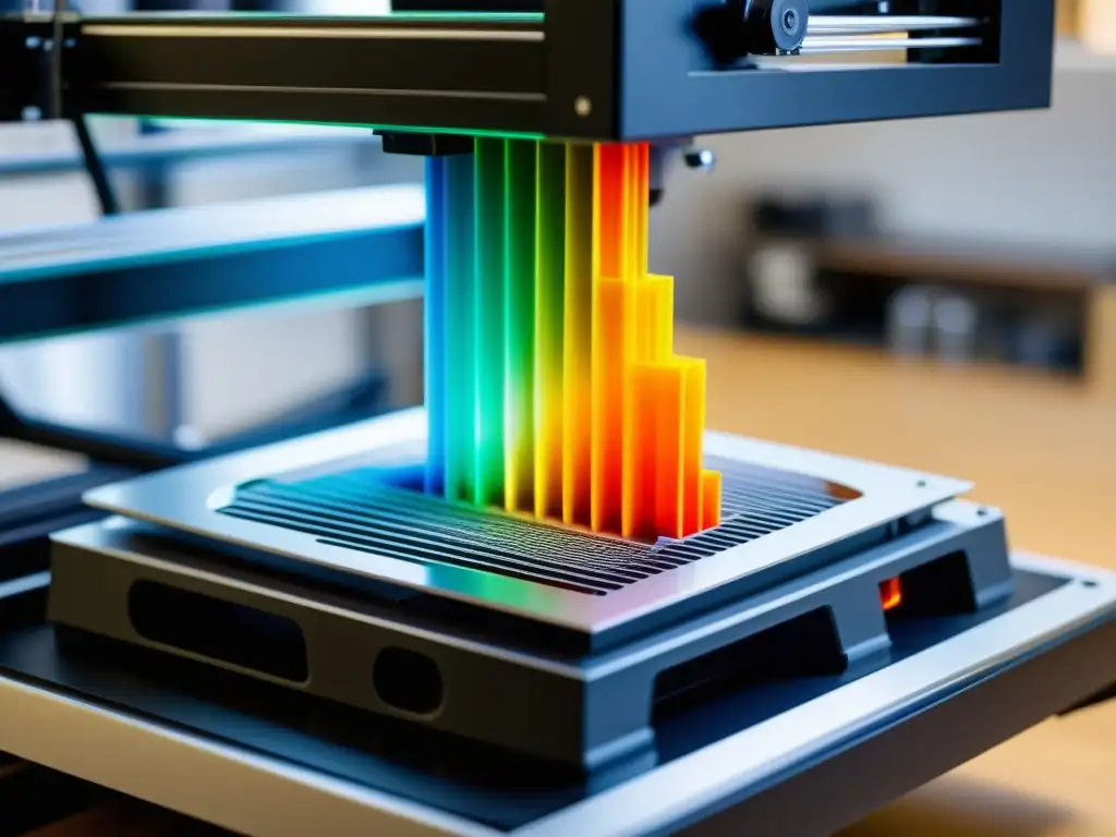 Un impresionante proceso de impresión 3D creando el instrumento ideal con detalle y precisión