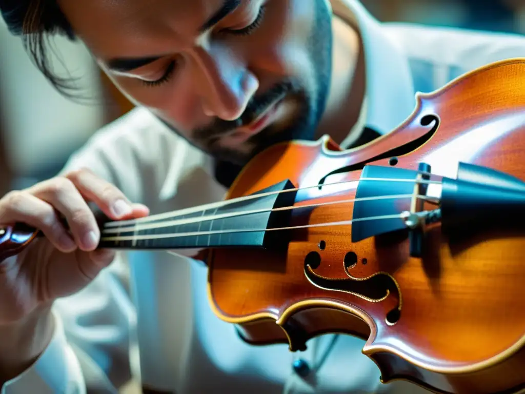 Un luthier aplica nanotecnología a un violín, fusionando tradición con innovación