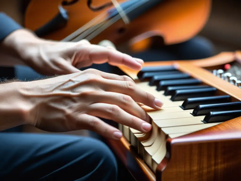 Un músico toca el Hang con destreza, mostrando la historia y sonido del Hang en un entorno natural y culturalmente conectado