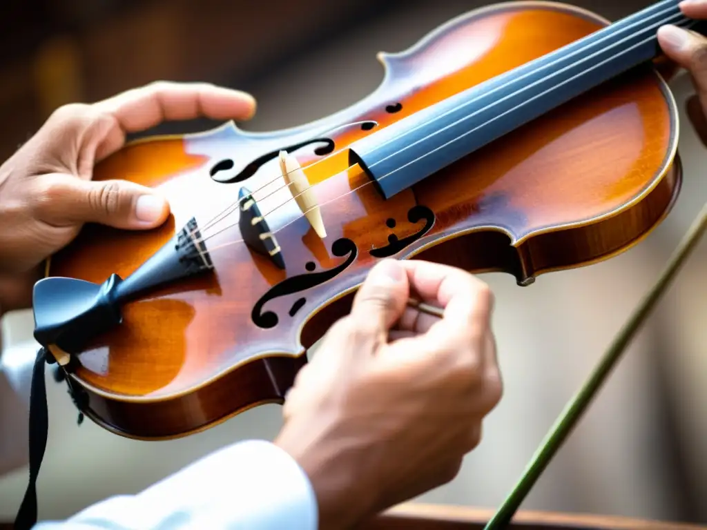 Un músico habilidoso toca la viola caipira, mostrando la rica historia y origen de la cultura rural brasileña