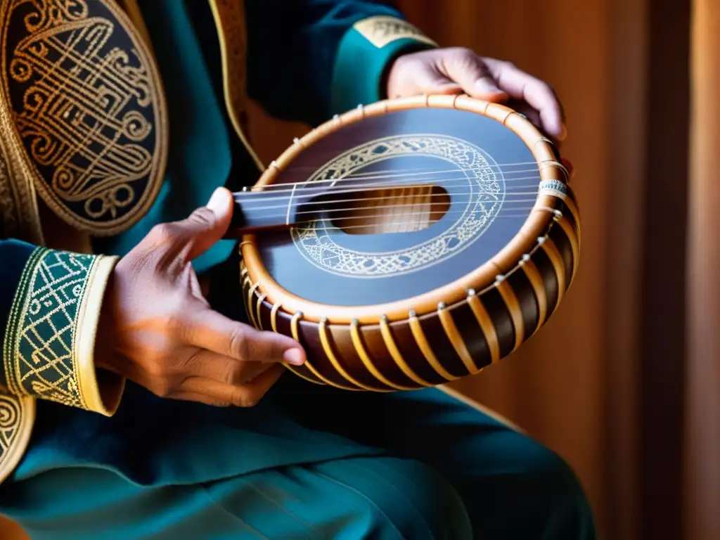 Manos en movimiento: Detalles del güiro en la música latina Un músico crea texturas rítmicas con un güiro, resaltando la autenticidad cultural y la dinámica de la música latina