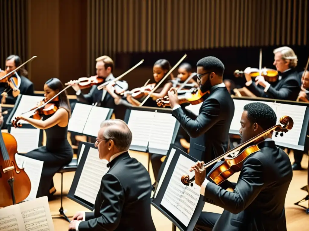 Una sinfonía grandiosa: músicos de diversas clases sociales crean armonía con sus instrumentos musicales