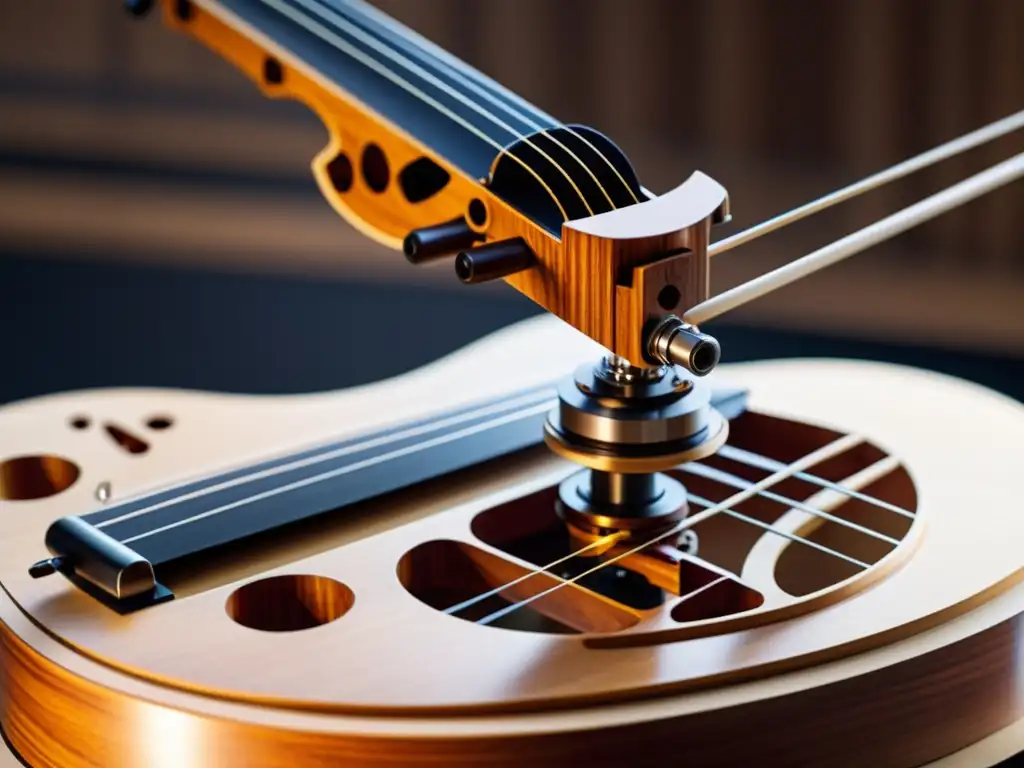 Robótica de precisión esculpe violín, fusionando tecnología e instrumentos musicales con inteligencia artificial