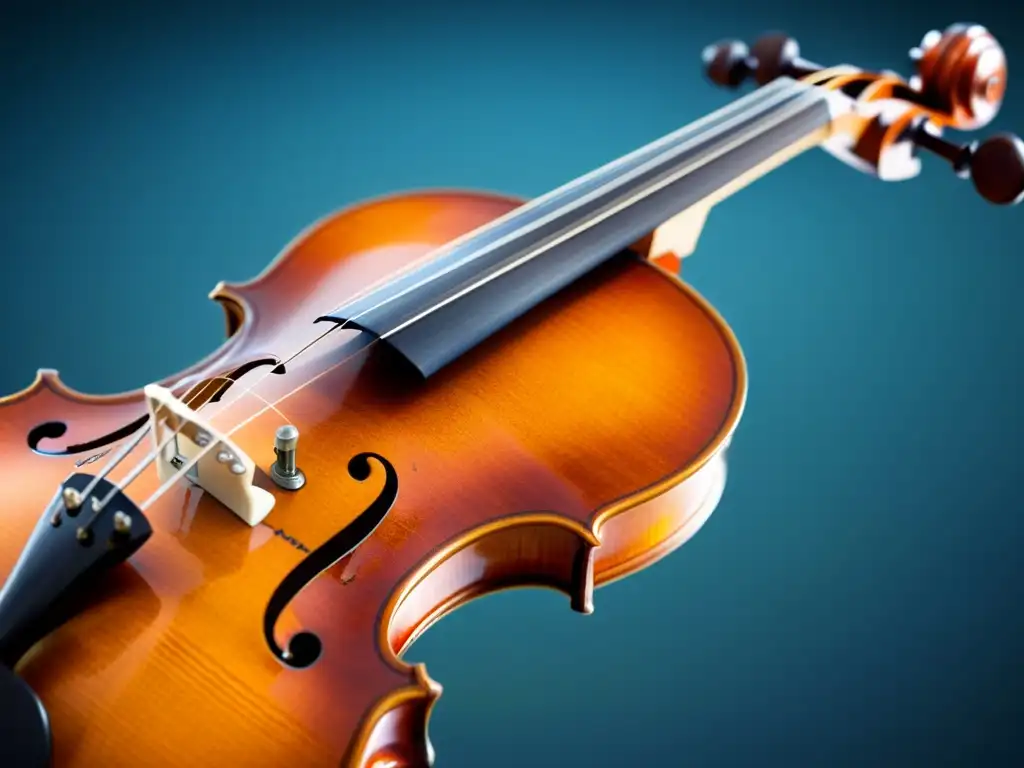 Vibración de cuerda de violín resalta la importancia de la disonancia en instrumentos musicales